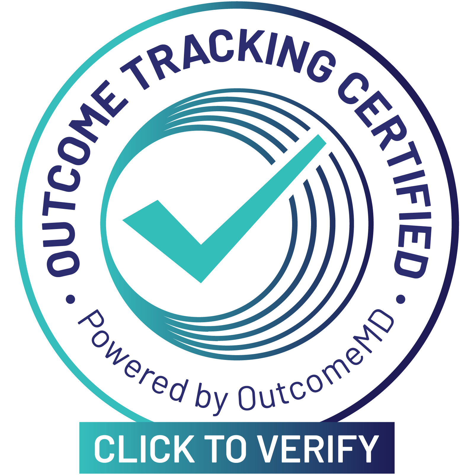 Outcome Tracking Certified Logo